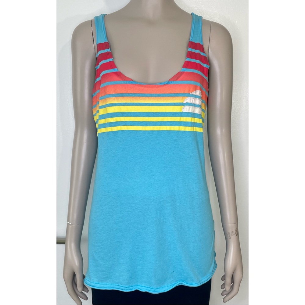 Old Navy Blue Sunset Tank Top